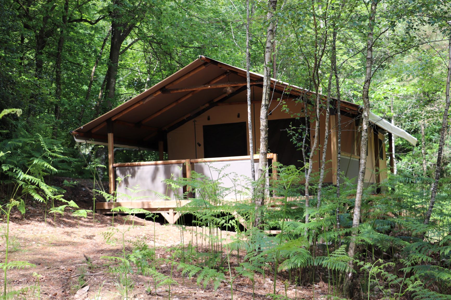 Tente lodge l'Engoulevent - Le Pertuis du Rofo